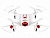 Р/У квадрокоптер Syma X20W с FPV трансляцией Wi-Fi, барометр 2.4G RTF