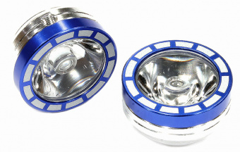 Корпус металл для 5мм LED (синий) 2шт