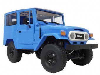 Радиоуправляемая машина WPL Toyota FJ40 (голубая) 4WD 2.4G 1/16 RTR