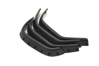 Fender flares, front and rear (2 each)