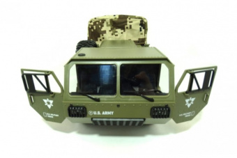 Радиоуправляемый американский военный грузовик с WiFi FPV камерой 6WD RTR масштаб 1:16 2.4G