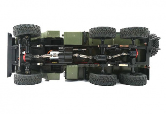 Внедорожник зеленый 1/16 6WD электро - Советский военный грузовик ''Урал'' KIT Металл