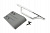 Front Bumper & Skid Plate, Chrome:Gray: Slash