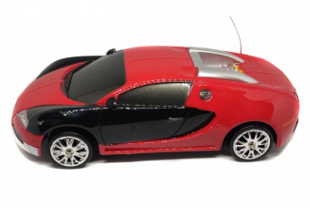 Машинка на дрифте Bugatti Veyron на пульте управления (Полный привод, 17см, 2 комплекта колес) Красный