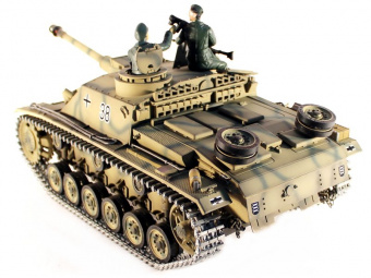 Радиоуправляемый танк Taigen 1:16 SturmgeschutzIIIausf.gsd.kfz. HC 2.4 Ghz (пневмо)