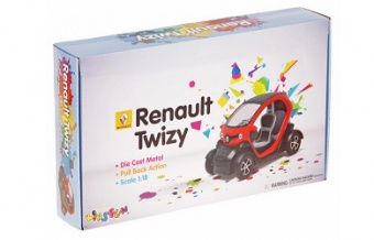 Машина Kinsmart Twizy инерционная