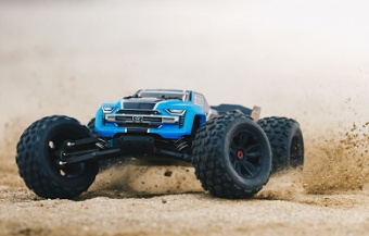 Монстр 1:8 ARRMA Kraton 6S 4WD BLX Speed Monster Truck RTR Blue