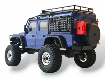 Радиоуправляемый краулер Remo Hobby OFF-ROAD (синий) 4WD 2.4G 1/18 RTR