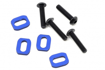 X-Maxx Motor Mount Washer (Blue) (4)