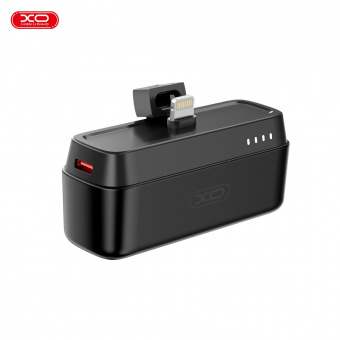 Мобильное устройство быстрой зарядки с подсветкой и держателем 5 000 mAh PR244 (iP) Белый