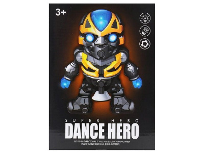 Робот танцующий Dance hero 696-58, желтый