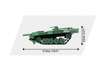 Конструктор COBI Танк Stridsvagn 103 COBI-3023