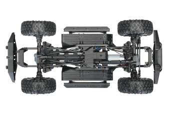 Радиоуправляемая модель TRAXXAS TRX-4 1:10 Land Rover 4WD Scale and Trail Crawler Серебристый