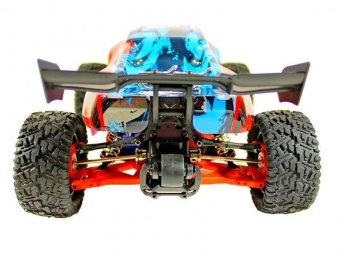 Радиоуправляемая трагги Remo Hobby S EVO-R UPGRADE (красный) 4WD 2.4G 1/16 RTR