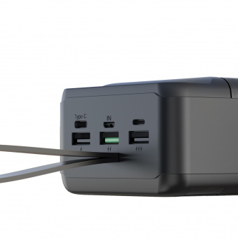 Power Bank с быстрой зарядкой и встроенным фонариком PD20W/QC22.5W 50 000 mAh PR158