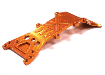 Защита днища передняя (оранж) для Traxxas T-Maxx, E-Maxx