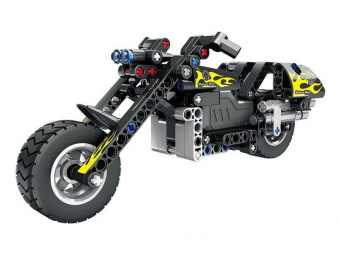 Конструктор Qihui  Mechanical Master Мотоцикл совместим с QH5802, инерционный (183 детали)