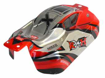 Красный кузов для багги Remo Hobby RH1451, RH1455, 1/14