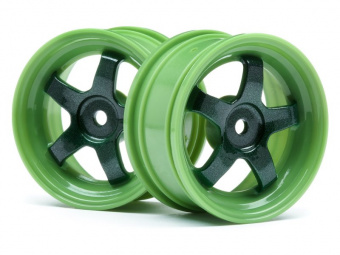 Диски 1/10 - WORK MEISTER S1 GREEN 26мм (0мм/2шт)