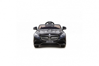 Радиоуправляемый детский электромобиль Mercedes-Benz S63 AMG 12V цвет черный