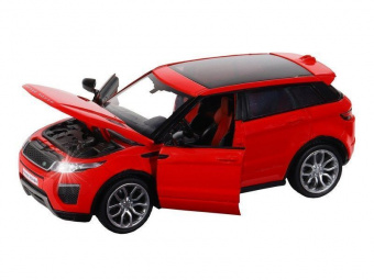 Машина ''АВТОПАНОРАМА'' Land Rover Range Rover Evoque HSE, красный, 1/32, в/к 17,5*12,5*6,5 см