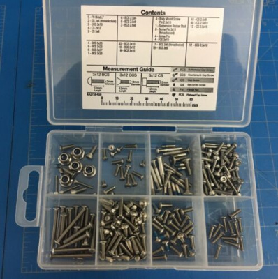 Hardware kit, stainless steel, TRX-4® (contains all stainless steel hardware used on TRX-4)