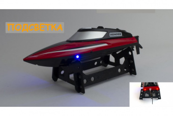 Катер на радиоуправлении Shadow Storm (2.4G, до 20 км/ч, 30 см) Красный
