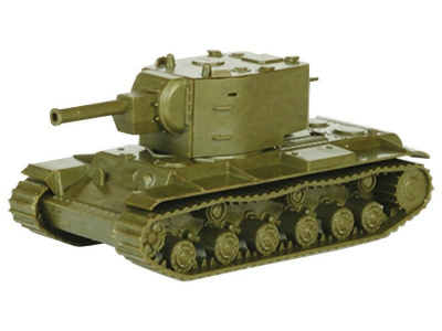 Сборная модель ZVEZDA Советский тяжёлый танк КВ-2, 1/100