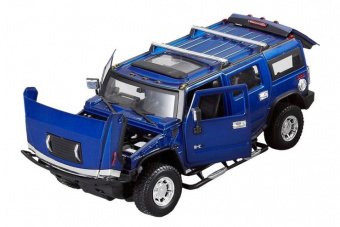 Радиоуправляемый джип MZ Model Hummer H2 масштаб 1:24 - 25020A-BLUE