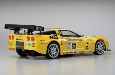 Радиоуправляемый автомобиль Kyosho 1:10 GP FW-06 Race Spec Corvette C6-R 4WD 2.4 Ghz, ДВС,  RTR