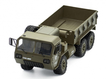 Радиоуправляемая машина Heng Long американский военный грузовик 6WD 2.4G 1/16 RTR