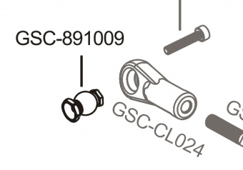 Steering Ball Stud, 8.8mm(2)