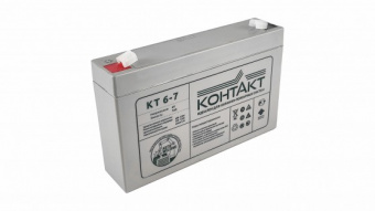 Аккумулятор свинцовый Контакт 6V 7 Ah