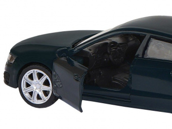 Машина ''АВТОПАНОРАМА'' Audi A7, зеленый, 1/43, инерция, в/к 17,5*12,5*6,5 см