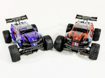 Радиоуправляемая трагги Remo Hobby S EVO-R Brushless (красная) 4WD 2.4G 1/16 RTR