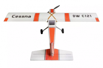 Самолет для сборки E10 Cessna KIT+Motor+ESC+Servo(MM2216 920KV+Prop 9*6+20A ESC+9g*4)