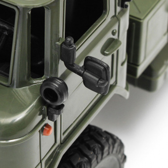 Внедорожник зеленый 1/16 4WD электро - Offroad Truck (зеленый корпус военный грузовик) набор для сборки