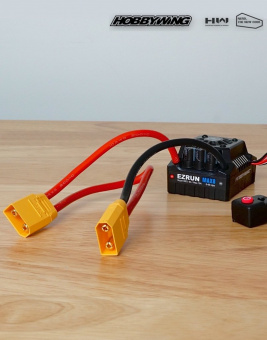 Бесколлекторная бессенсорная система Ezrun COMBO-MAX8 / XT90-4274 / 2200KV для моделей масштаба 1:8