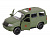 Машина ''АВТОПАНОРАМА'', хаки, 1/50, инерция, в/к 12*7*5,5 см