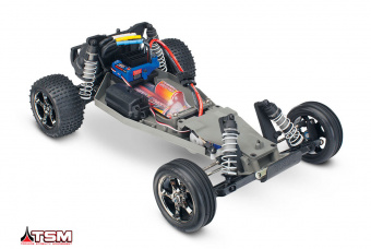 Радиоуправляемая багги TRAXXAS Bandit VXL 1:10 Brushless 2WD RTR Зеленая