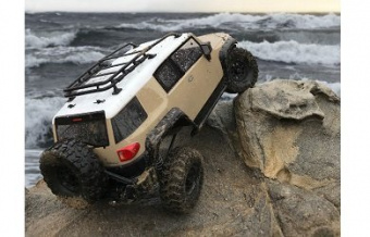 Радиоуправляемая модель для Трофи-Триала HPI Venture FJ Cruiser (Sandstorm) 4WD RTR 1:10 влаг.