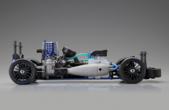 Радиоуправляемый автомобиль Kyosho 1:10 GP FW-06 Race Spec Aston Martin DBR9 4WD 2.4 Ghz, ДВС, RTR
