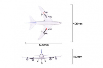 Радиоуправляемый самолет WL toys RTF 2.4G