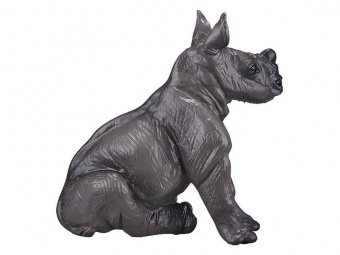 Фигурка KONIK Носорог, детёныш, сидящий
