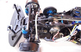 Радиоуправляемая модель для дрифта BSD Racing Cheetah DS, Brushed 4WD RTR 1:10 2.4G