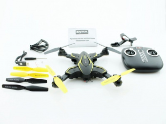 Р/У квадрокоптер Syma X56W-P Folding Wizard с FPV трансляцией Wi-Fi, оптич.стабил., барометр, 2.4G