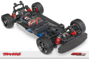 Радиоуправляемая машина TRAXXAS Ford GT 1:10 4WD Красная