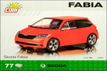 Конструктор COBI, 75 дет. SKODA  FABIA