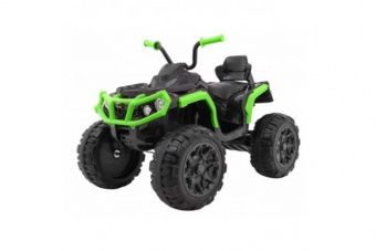 Детский квадроцикл Grizzly ATV Green/Black 12V с пультом управления