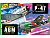Склеиваемая модель Hawk Lindberg 1/48 2 pack WWII Adversaries (P-47 Thunderbolt &